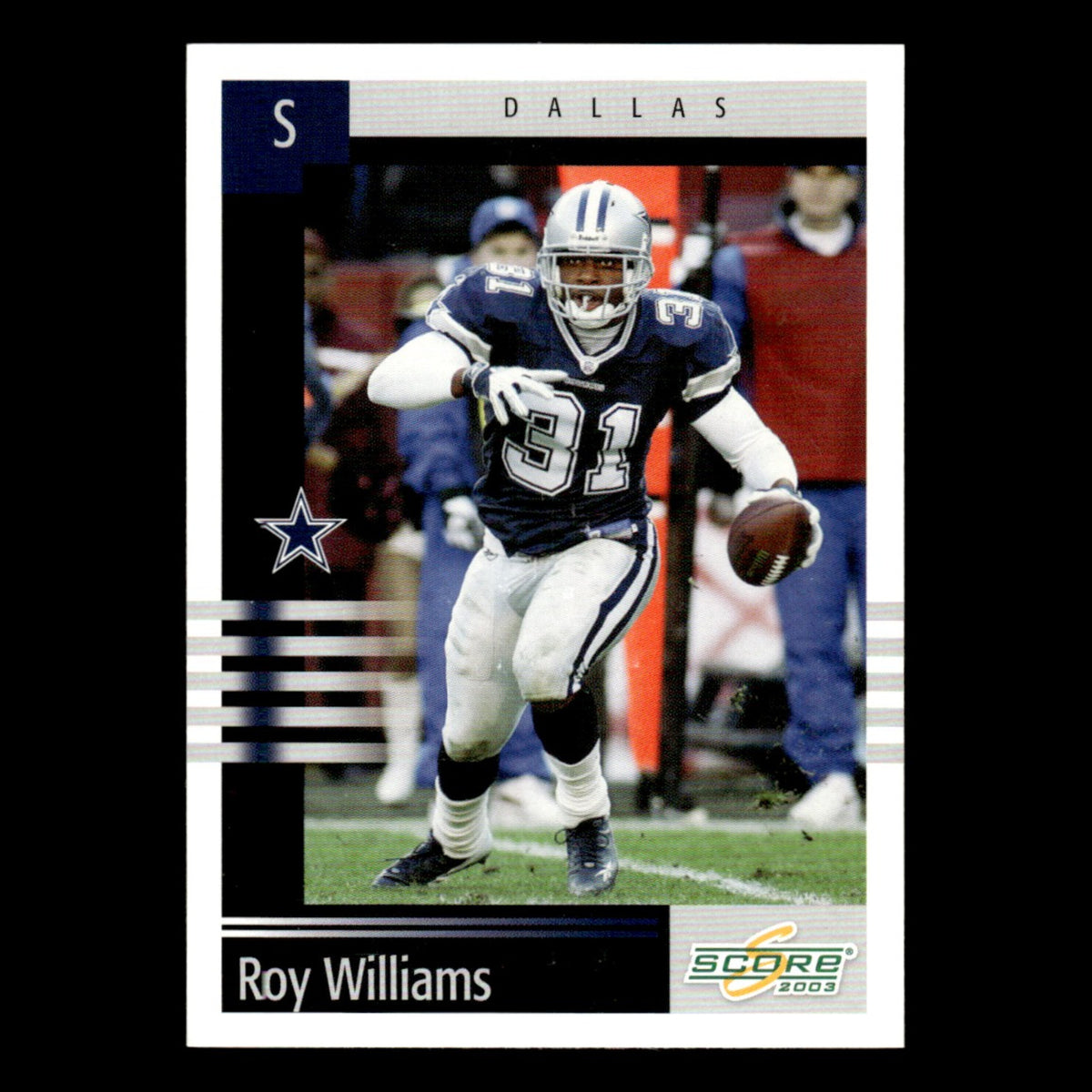 Roy Williams #182 2003 Score Dallas Cowboys Football Card NFL NM