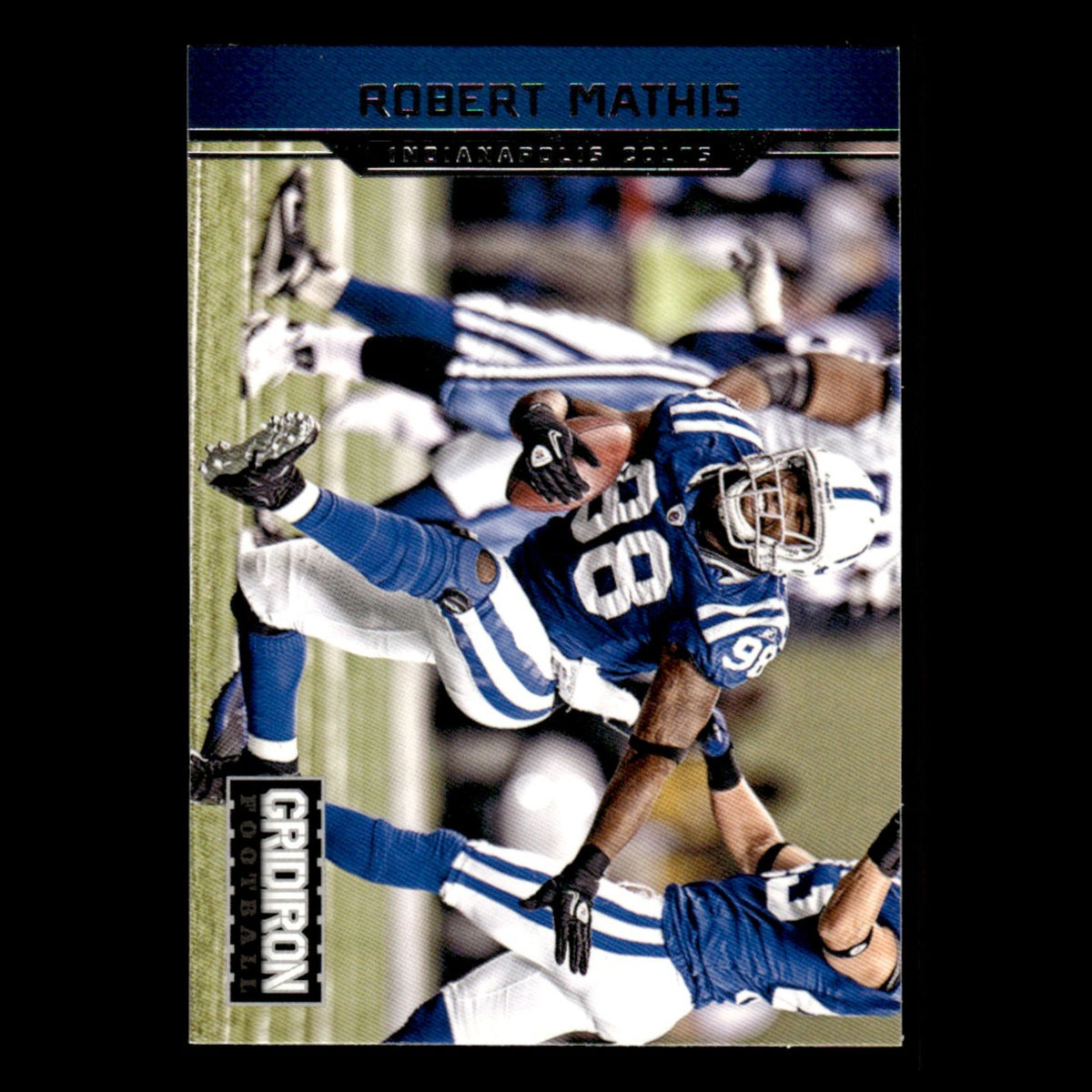 Robert Mathis #86 2012 Panini Gridiron Indianapolis Colts Football Card NFL NM