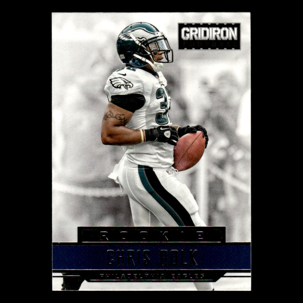 Chris Polk Rookie #216 2012 Panini Gridiron Philadelphia Eagles Football Card NM