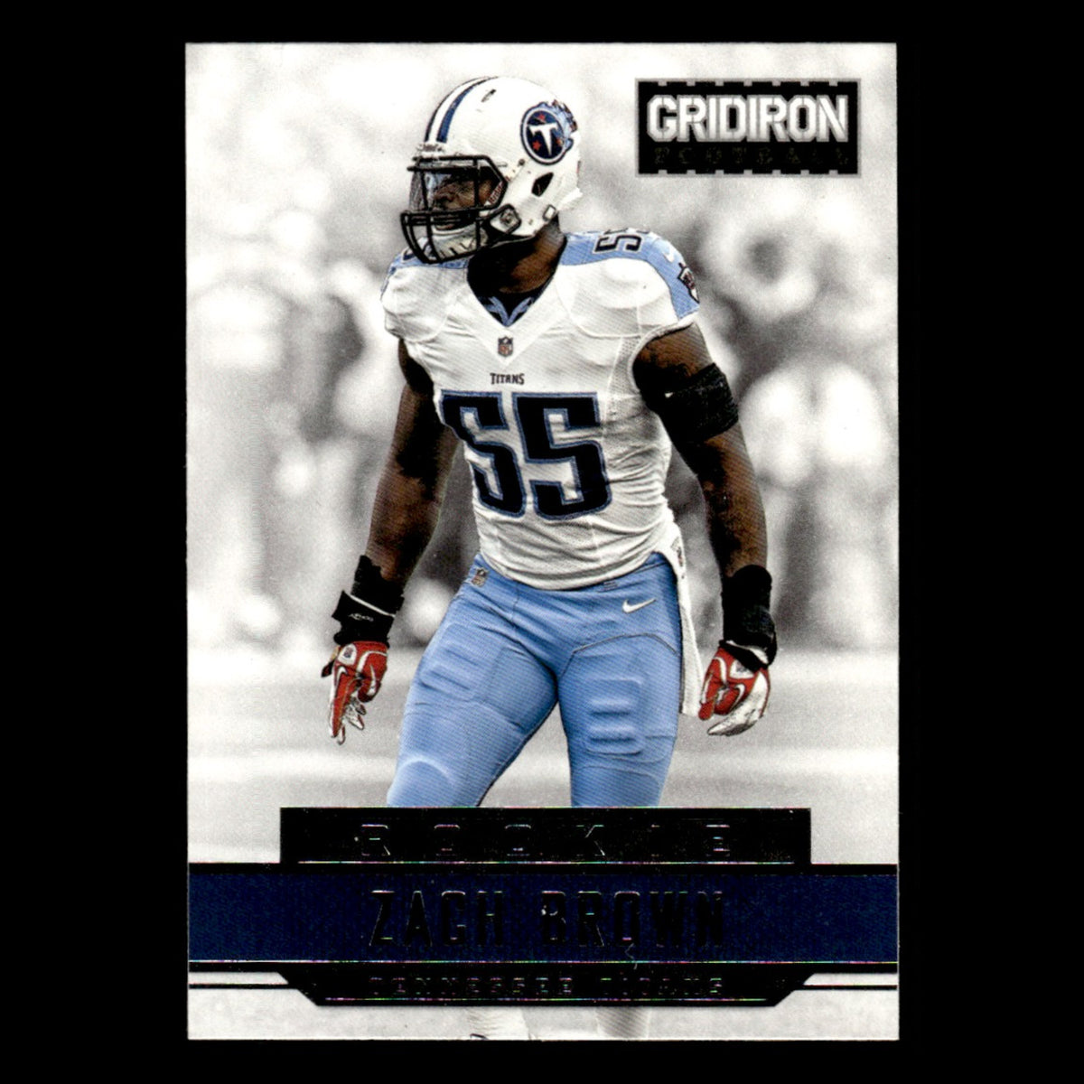 Zach Brown Rookie #299 2012 Panini Gridiron Tennessee Titans Football Card NFL