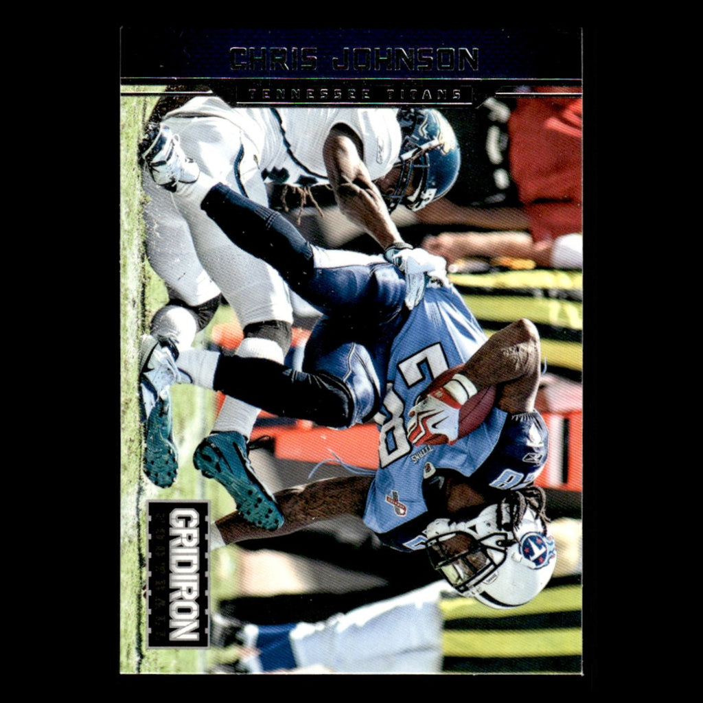 Chris Johnson #188 2012 Panini Gridiron Tennessee Titans Football Card NFL NM