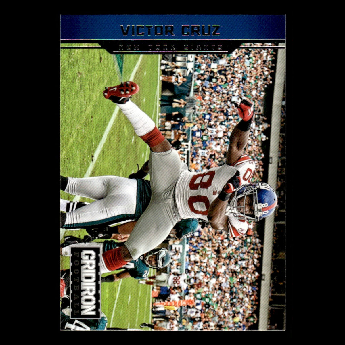 Victor Cruz #129 2012 Panini Gridiron New York Giants Football Card NFL NM