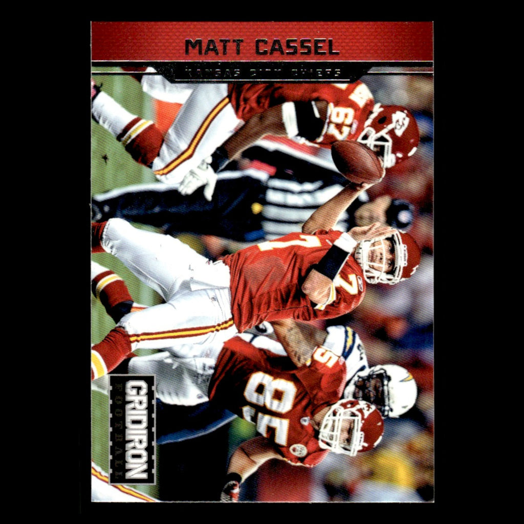 Matt Cassel #96 2012 Panini Gridiron Kansas City Chiefs Football Card NFL NM