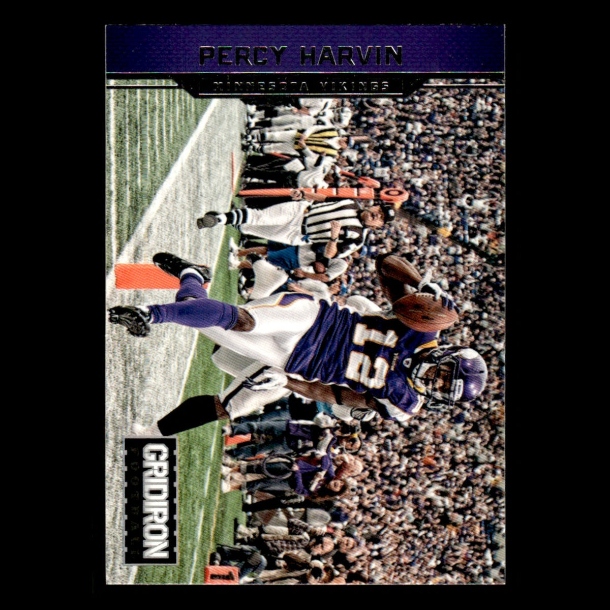 Percy Harvin #109 2012 Panini Gridiron Minnesota Vikings Football Card NFL NM