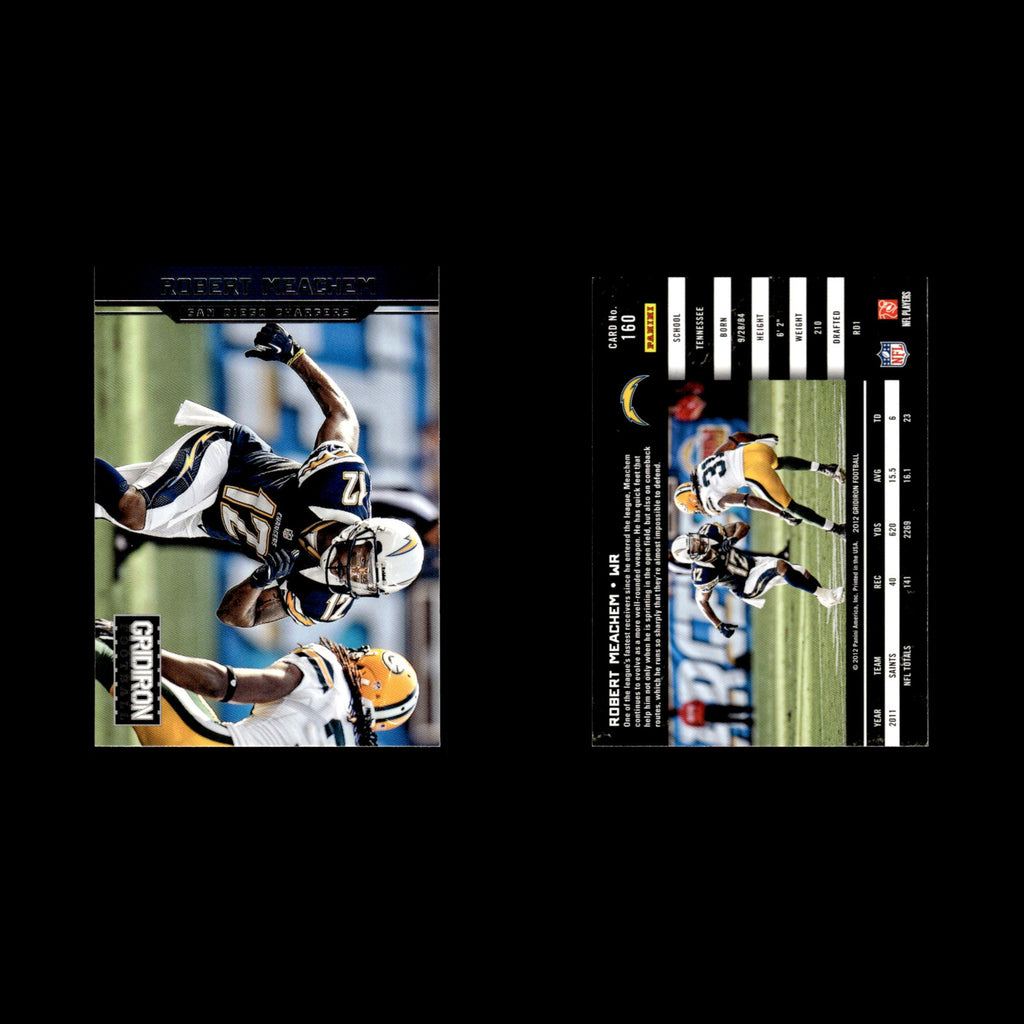 Robert Meachem #160 2012 Panini Gridiron San Diego Chargers Football Card NFL NM