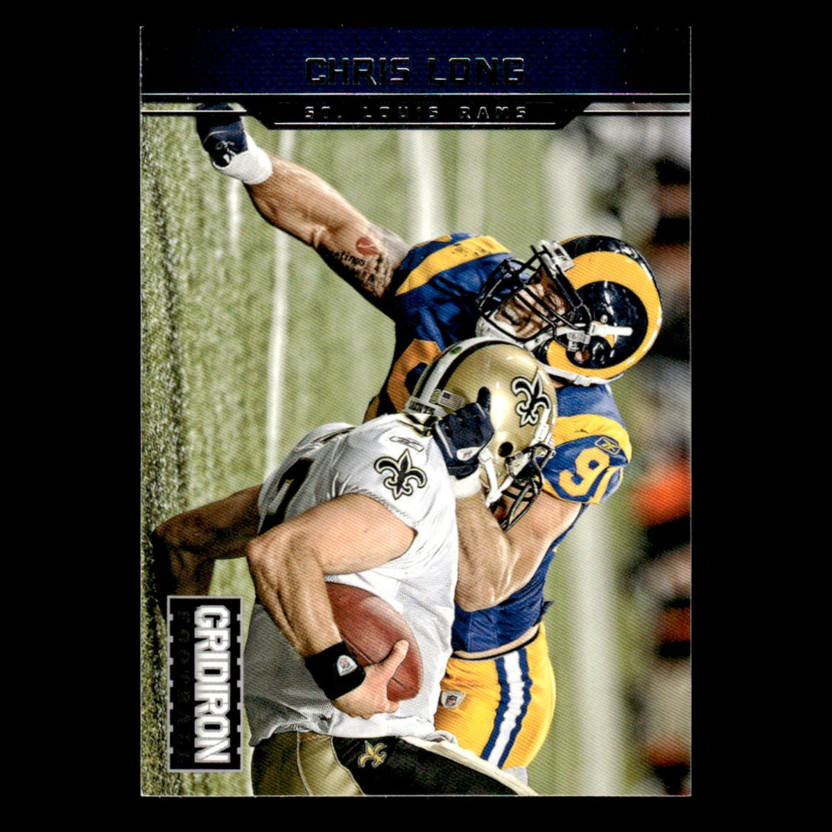 Chris Long #176 2012 Panini Gridiron St. Louis Rams Football Card NFL NM
