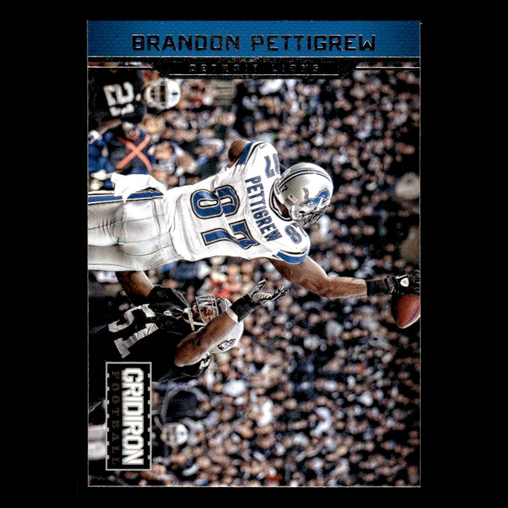 Brandon Pettigrew #63 2012 Panini Gridiron Detroit Lions Football Card NFL NM