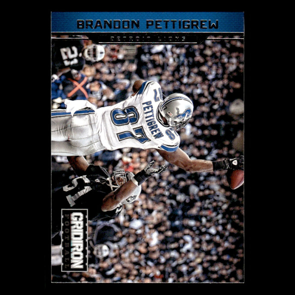 Brandon Pettigrew #63 2012 Panini Gridiron Detroit Lions Football Card NFL NM