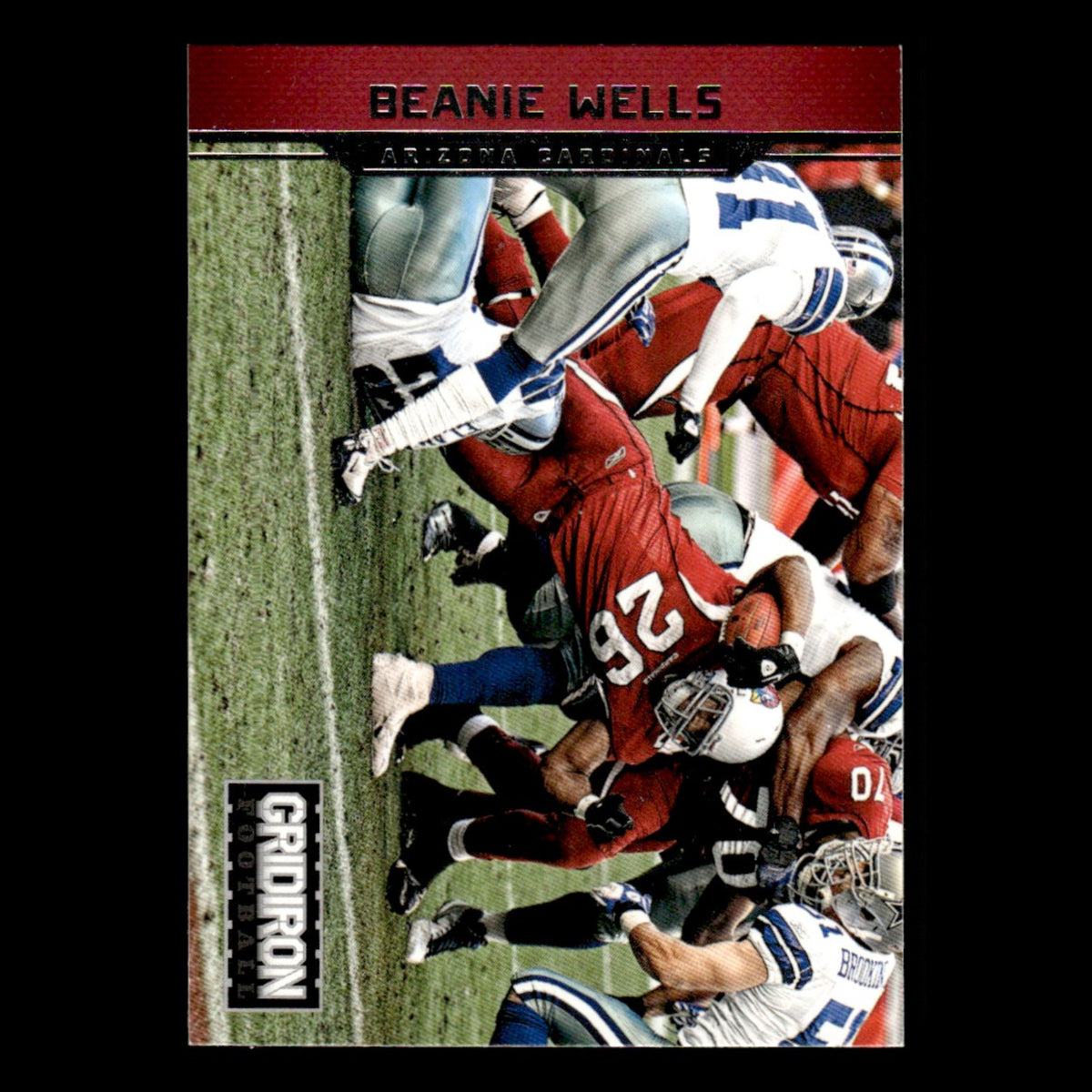 Beanie Wells #2 2012 Panini Gridiron Arizona Cardinals Football Card NFL NM