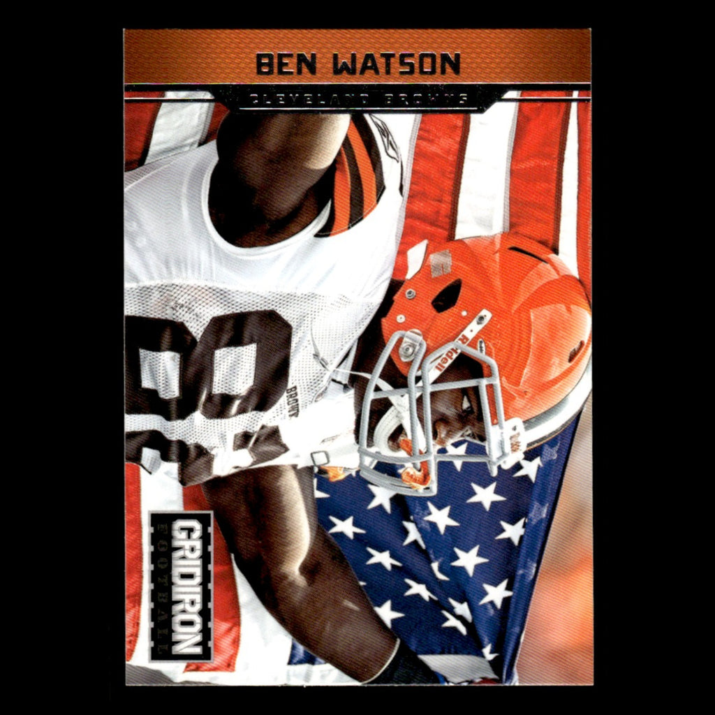 Ben Watson #43 2012 Panini Gridiron Cleveland Browns Football Card NFL NM