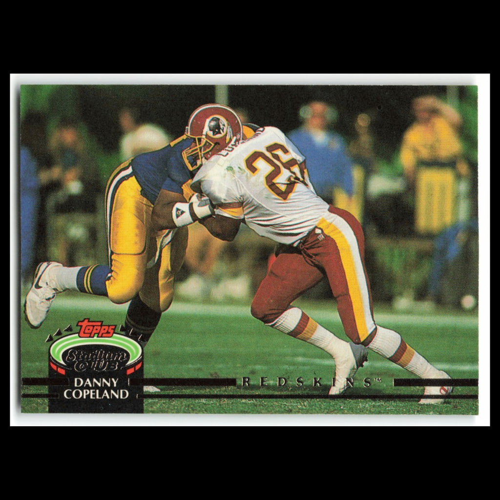 Danny Copeland #162 1992 Topps Stadium Club Washington Redskins Football Card NM