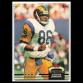 Damone Johnson #121 1992 Topps Stadium Club Los Angeles Rams Football Card NFL