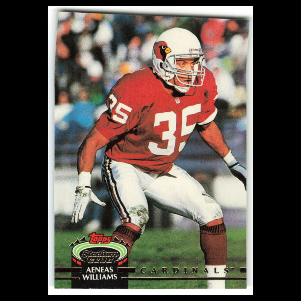Aeneas Williams #132 1992 Topps Stadium Club Phoenix Cardinals Football Card NFL