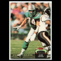 Mark Dennis #362 1992 Topps Stadium Club Miami Dolphins Football Card NFL NM