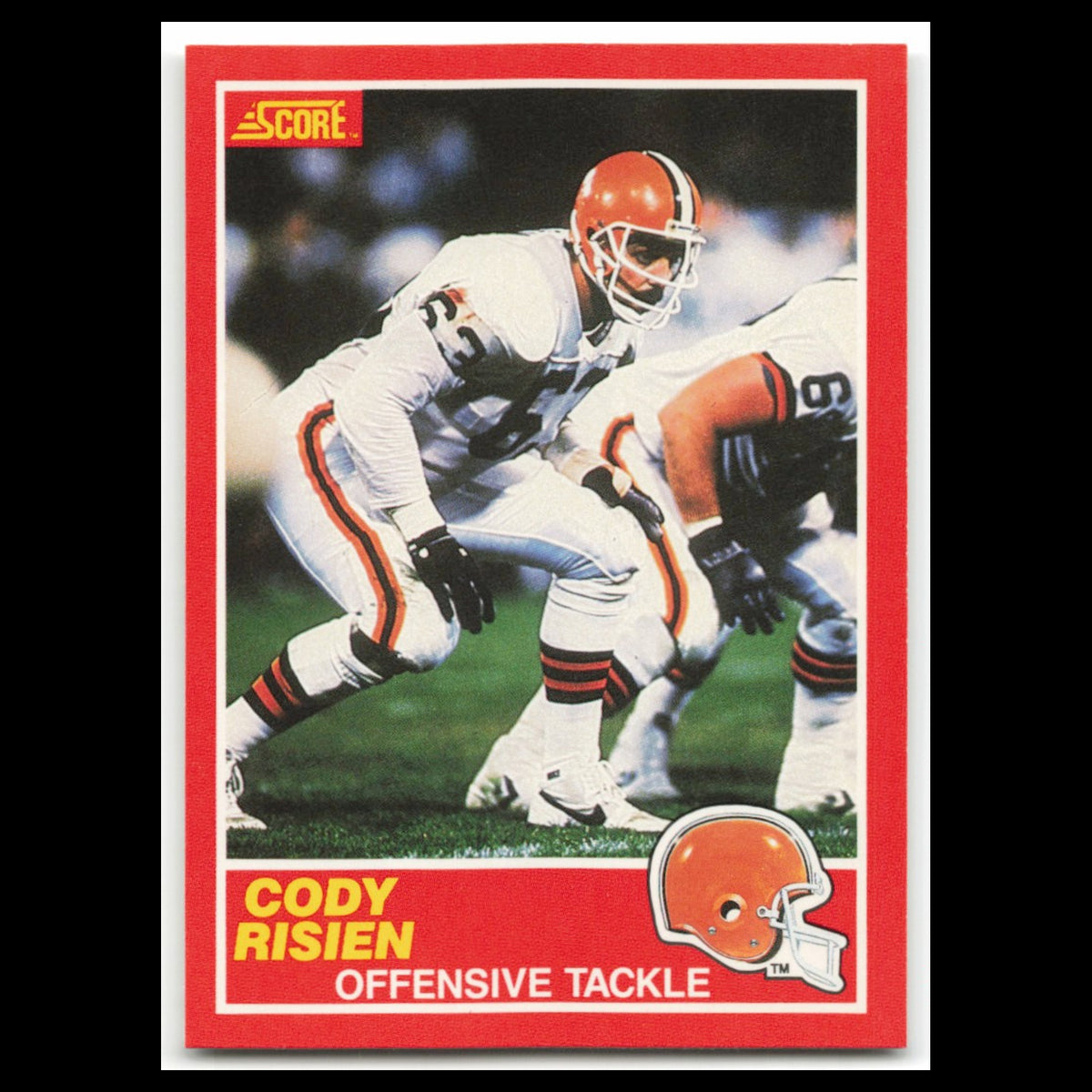 Cody Risien #164 1989 Score Cleveland Browns Football Card NFL NM
