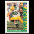 Matt LaBounty Rookie #440 1992 Fleer Oregon Ducks Football Card NFL NM