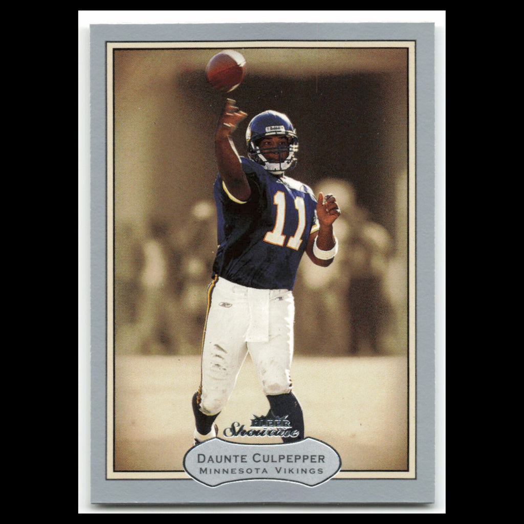 Daunte Culpepper #47 2003 Fleer Showcase Minnesota Vikings Football Card NFL NM