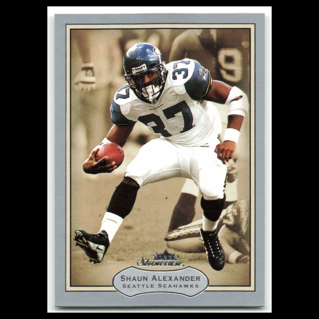 Shaun Alexander #64 2003 Fleer Showcase Seattle Seahawks Football Card NFL NM