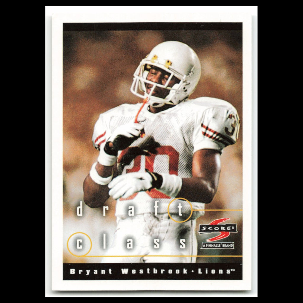 Bryant Westbrook Rookie #278 1997 Score Detroit Lions Football Card NFL NM