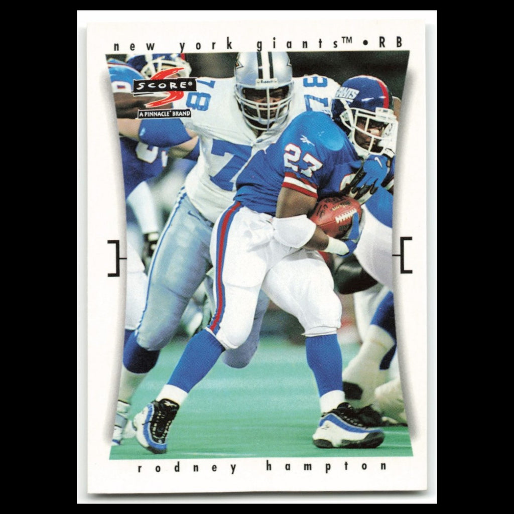 Rodney Hampton #186 1997 Score New York Giants Football Card NFL NM