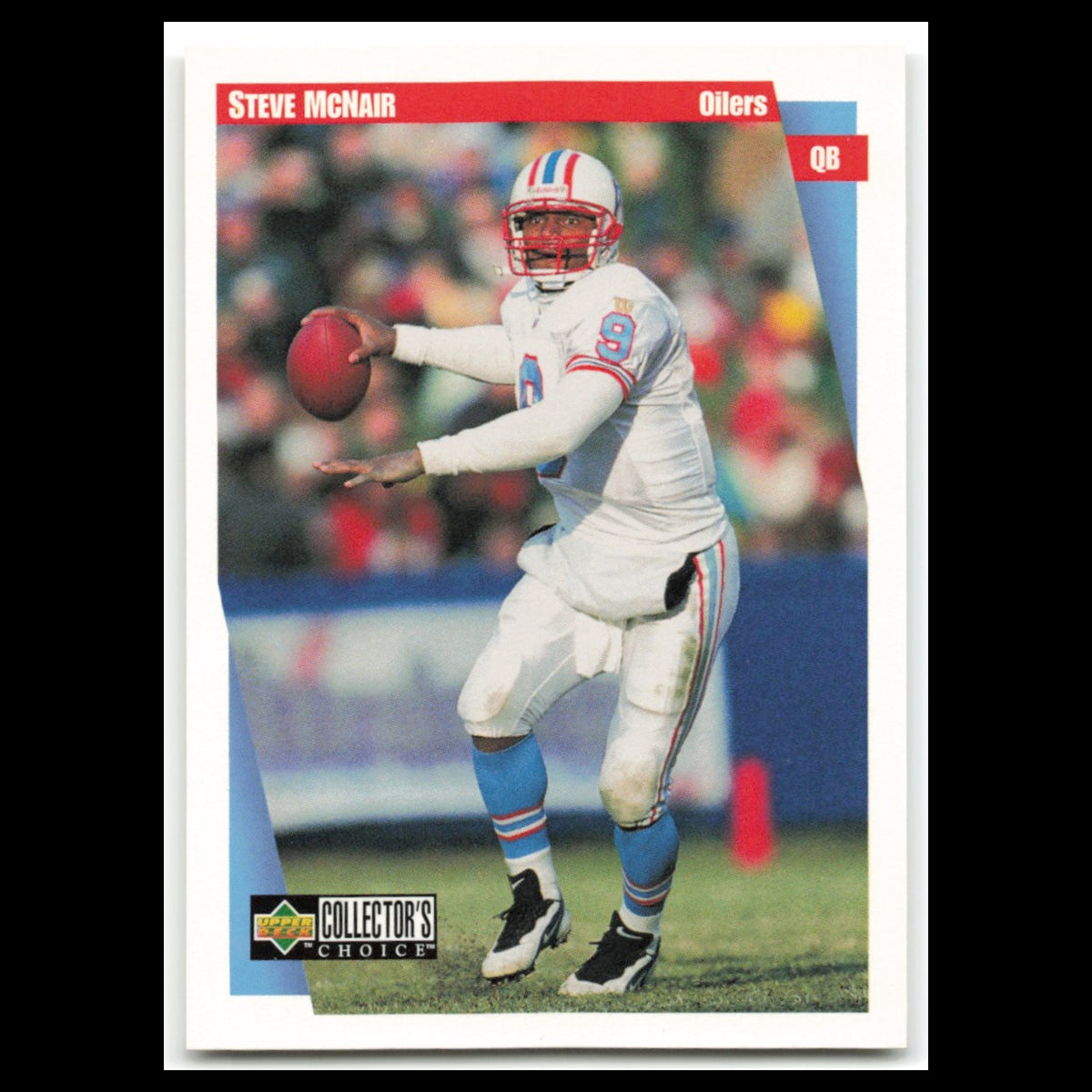 Steve McNair #213 1997 Collectors Choice Houston Oilers Football Card NFL NM