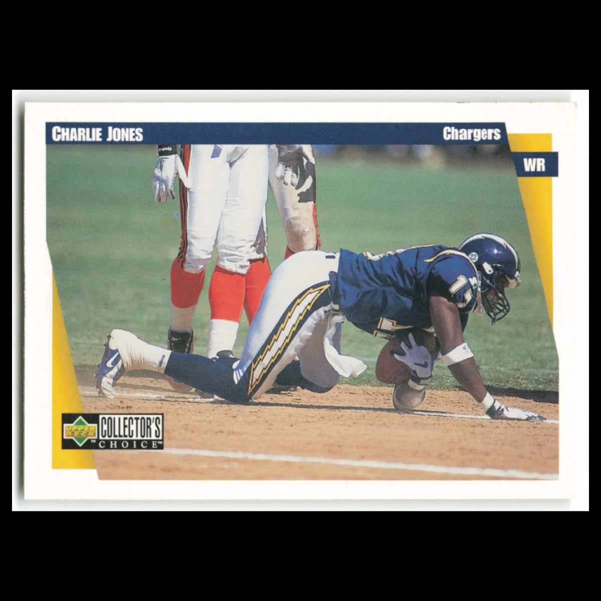 Charlie Jones #139 1997 Collectors Choice San Diego Chargers Football Card NFL