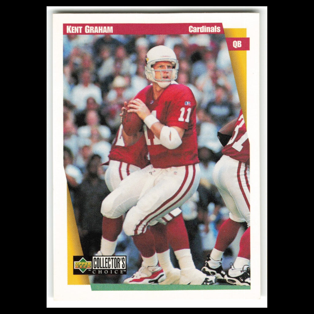 Kent Graham #130 1997 Collectors Choice Arizona Cardinals Football Card NFL NM