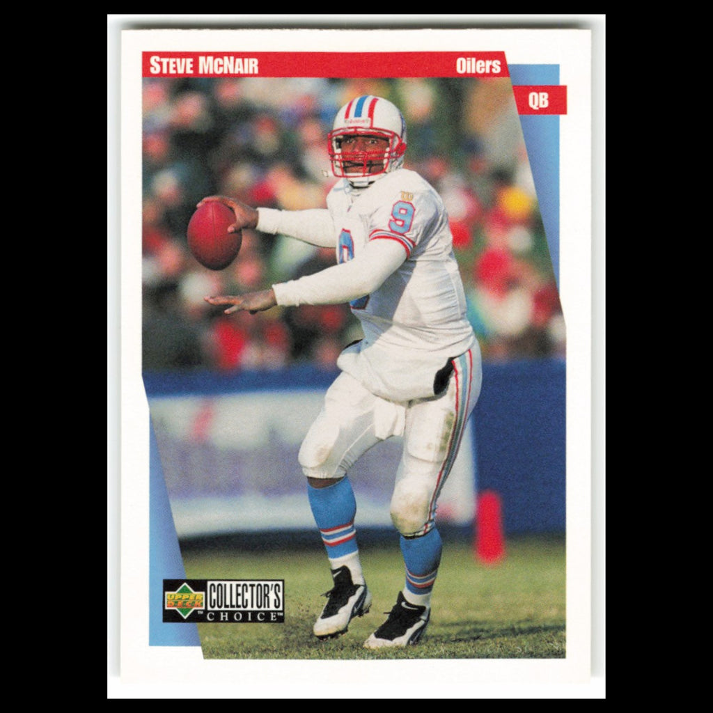 Steve McNair #213 1997 Collectors Choice Houston Oilers Football Card NFL NM
