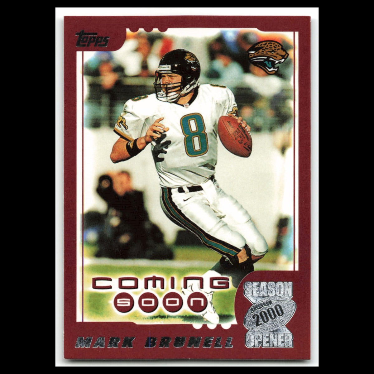 Mark Brunell #194 2000 Topps Season Opener Jacksonville Jaguars Football Card NM