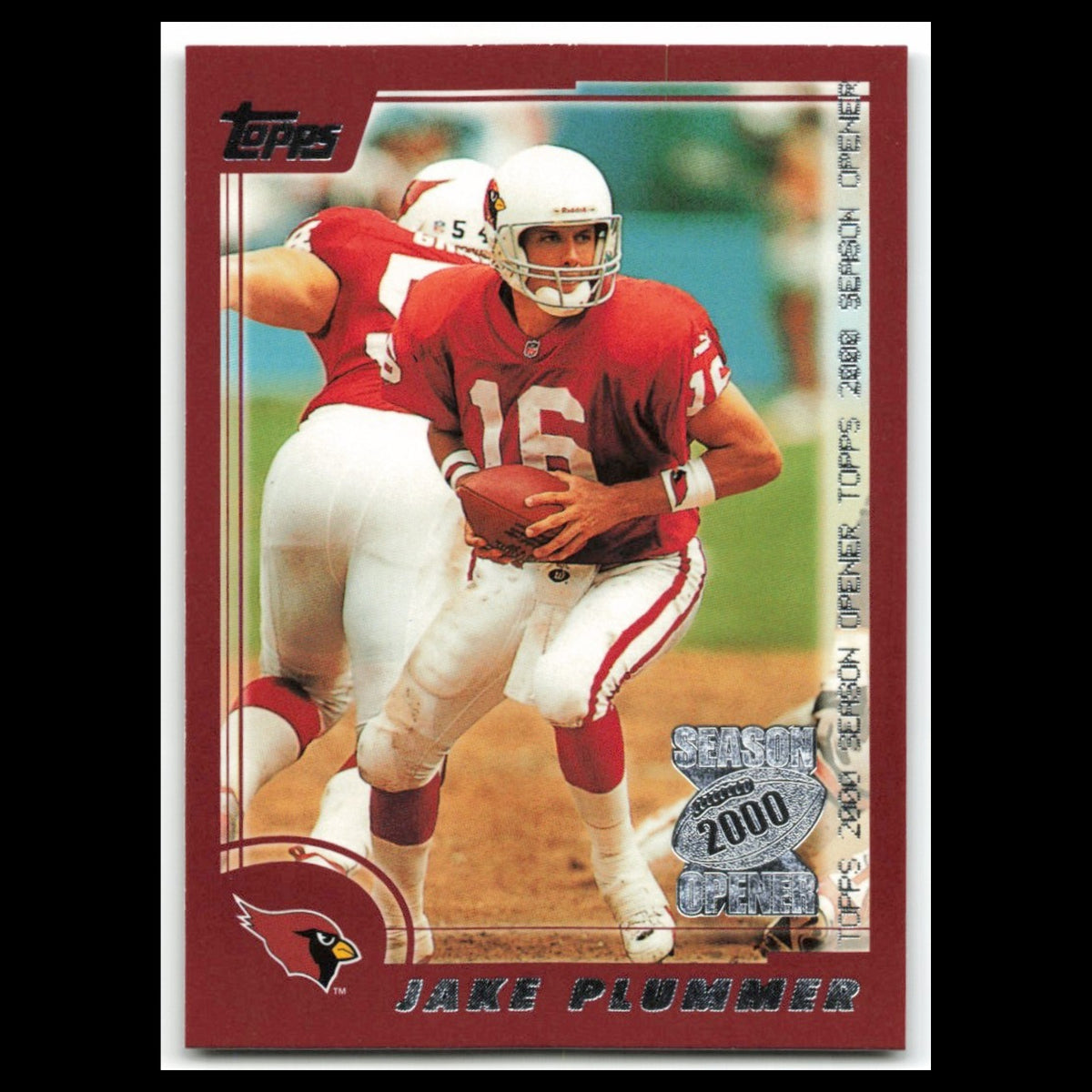 Jake Plummer #60 2000 Topps Season Opener Arizona Cardinals Football Card NFL NM