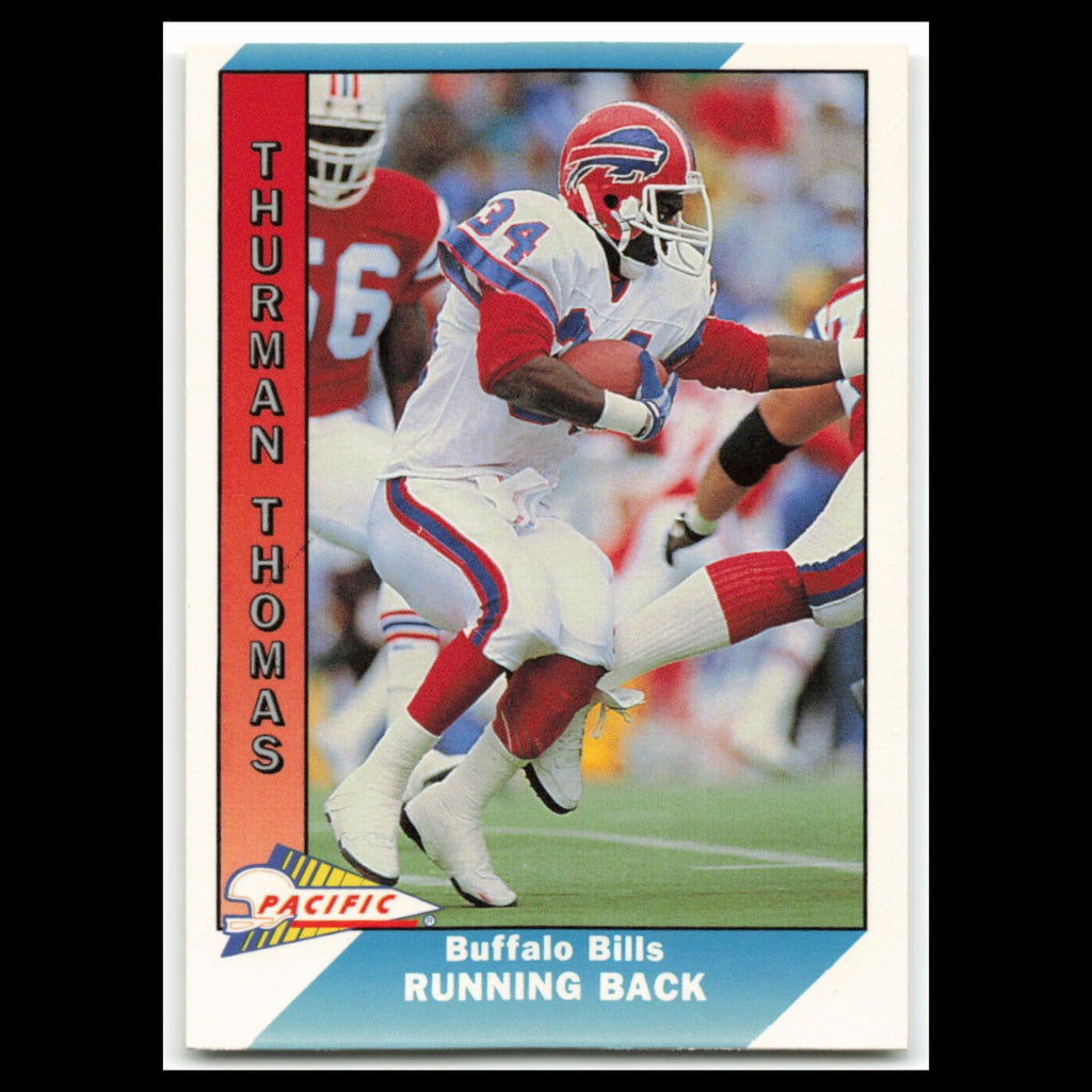 Thurman Thomas #33 1991 Pacific Buffalo Bills Football Card NFL NM