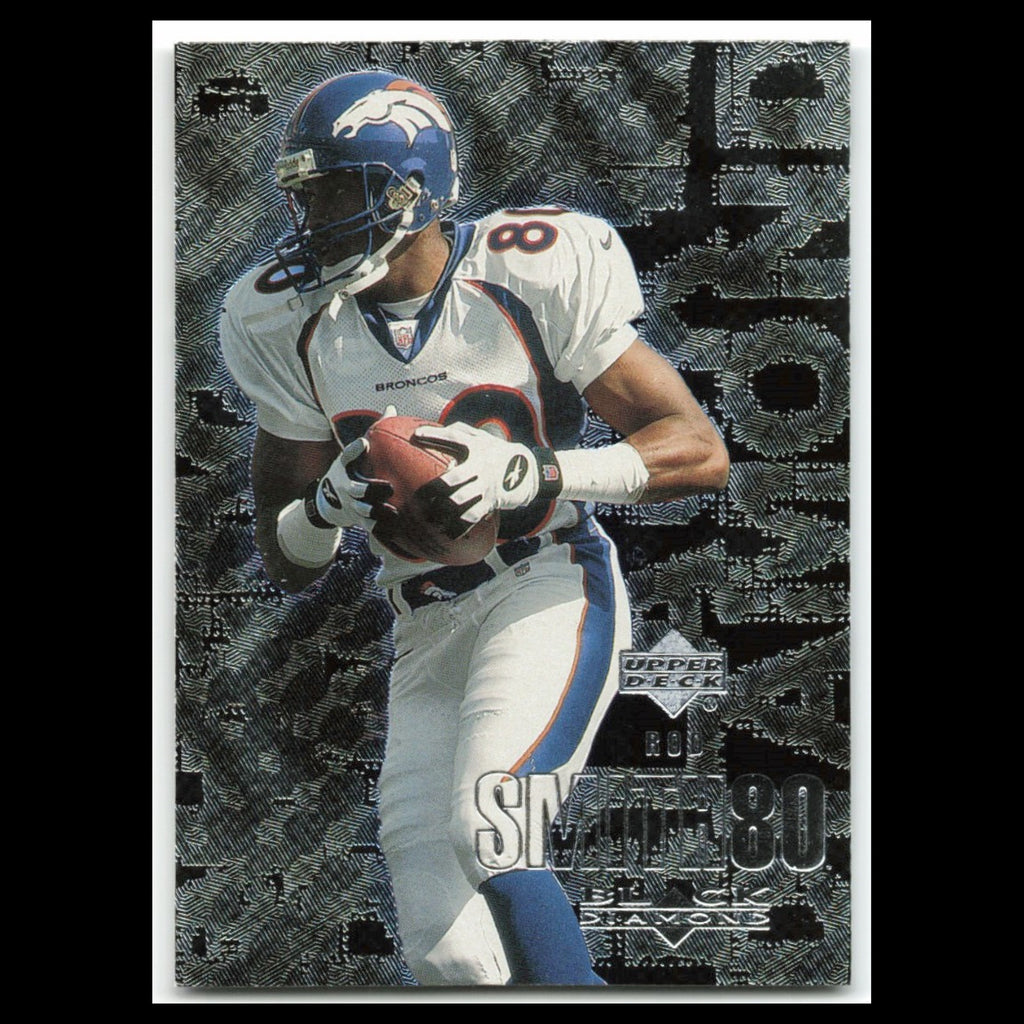 Rod Smith #38 2000 Upper Deck Black Diamond Denver Broncos Football Card NFL NM