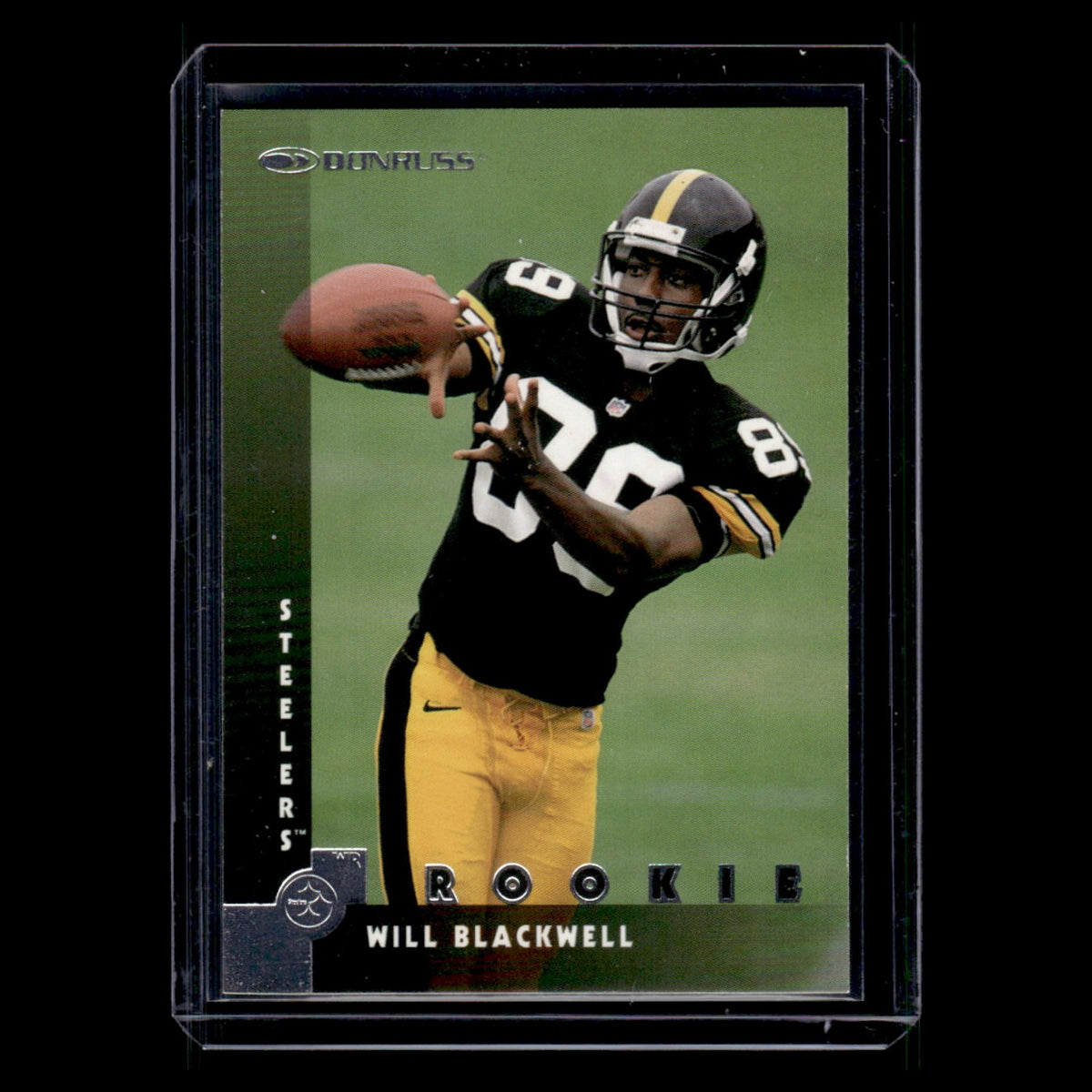 Will Blackwell Rookie #225 1997 Donruss Pittsburgh Steelers Football Card NFL NM