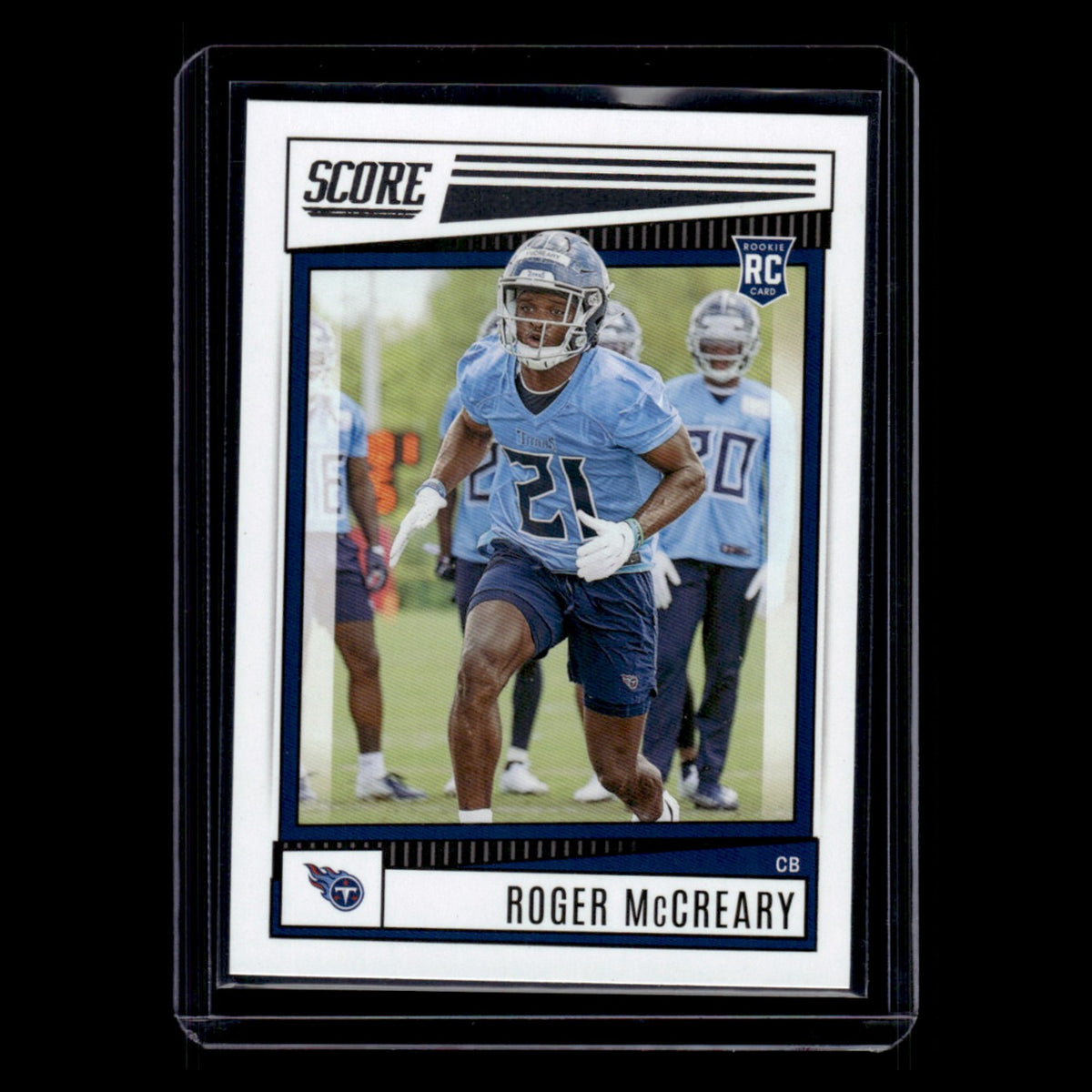 Roger McCreary Rookie #347 2022 Score Tennessee Titans Football Card NFL NM