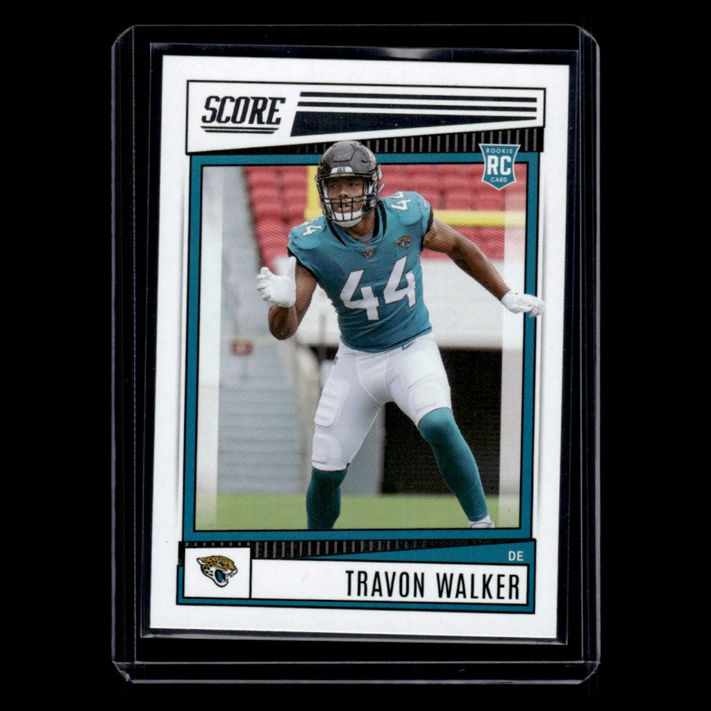 Travon Walker Rookie #340 2022 Score Jacksonville Jaguars Football Card NFL NM
