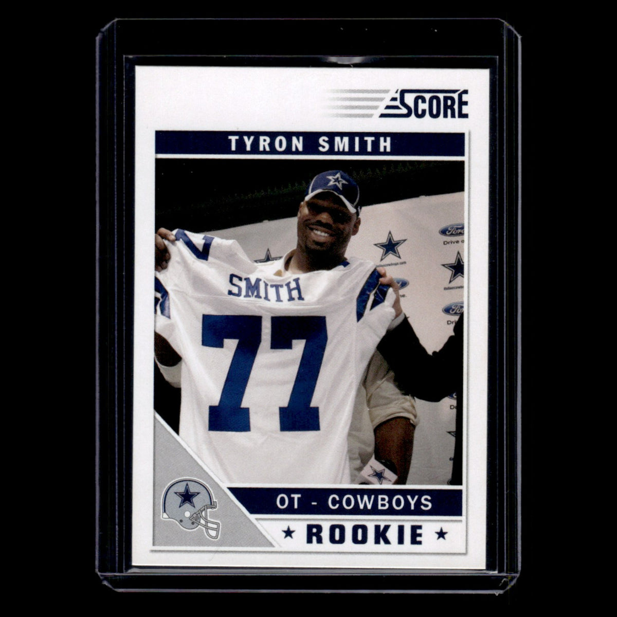 Tyron Smith Rookie #398 2011 Score Dallas Cowboys Football Card NFL NM