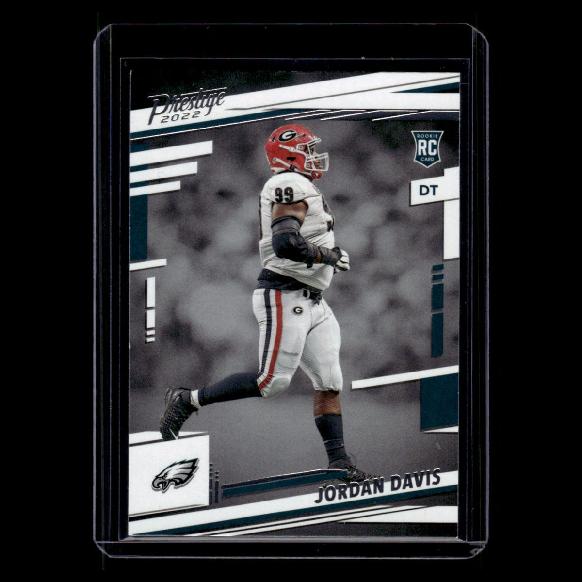 Jordan Davis Rookie #339 2022 Panini Prestige Philadelphia Eagles Football Card