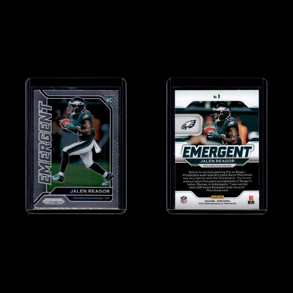 Jalen Reagor Rookie #9 2020 Panini Prizm Philadelphia Eagles Football Card NFL