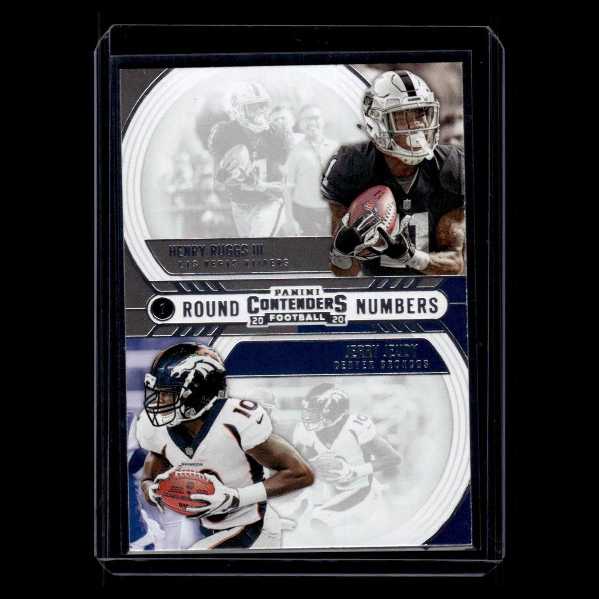 Henry Ruggs III/Jerry Jeudy #RN-RJ 2020 Panini Contenders Round Numbers Football