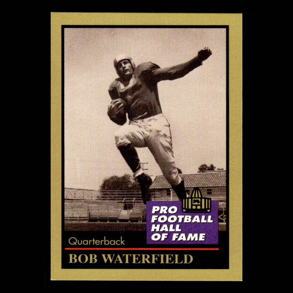 Bob Waterfield #149 1991 ENOR Pro Football HOF Football Card NFL NM