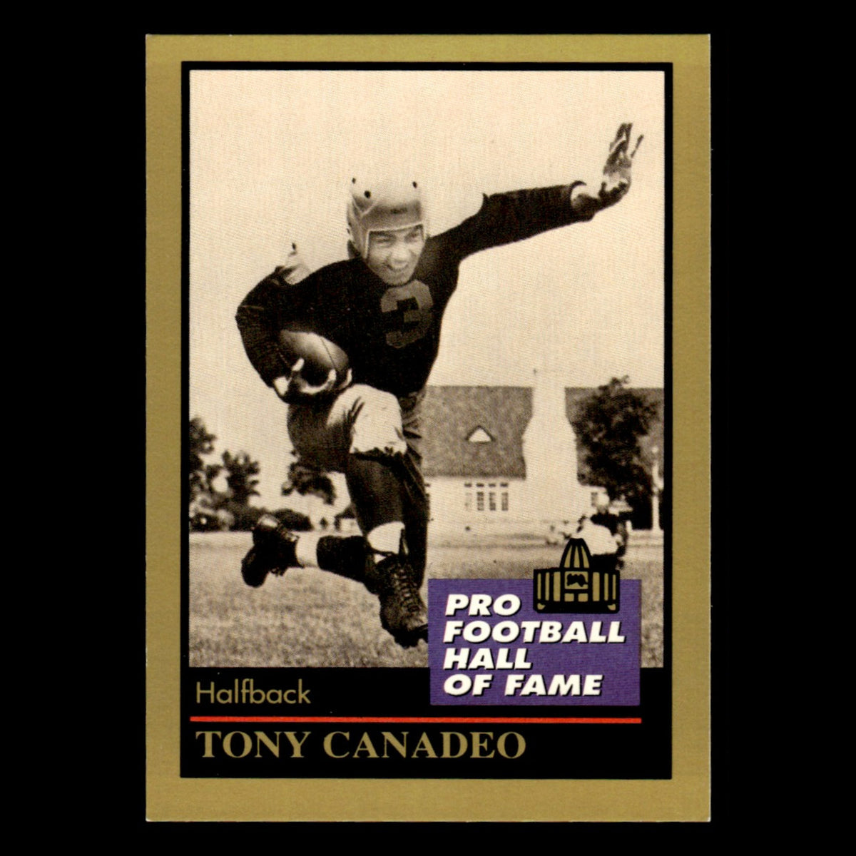 Toy Canadeo #24 1991 ENOR Pro Football HOF Football Card NFL NM