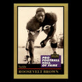 Roosevelt Brown #19 1991 ENOR Pro Football HOF Football Card NFL NM