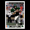 Ken OBrien #19 1991 Upper Deck Dominos Quarterback Challenge New York Jets Card