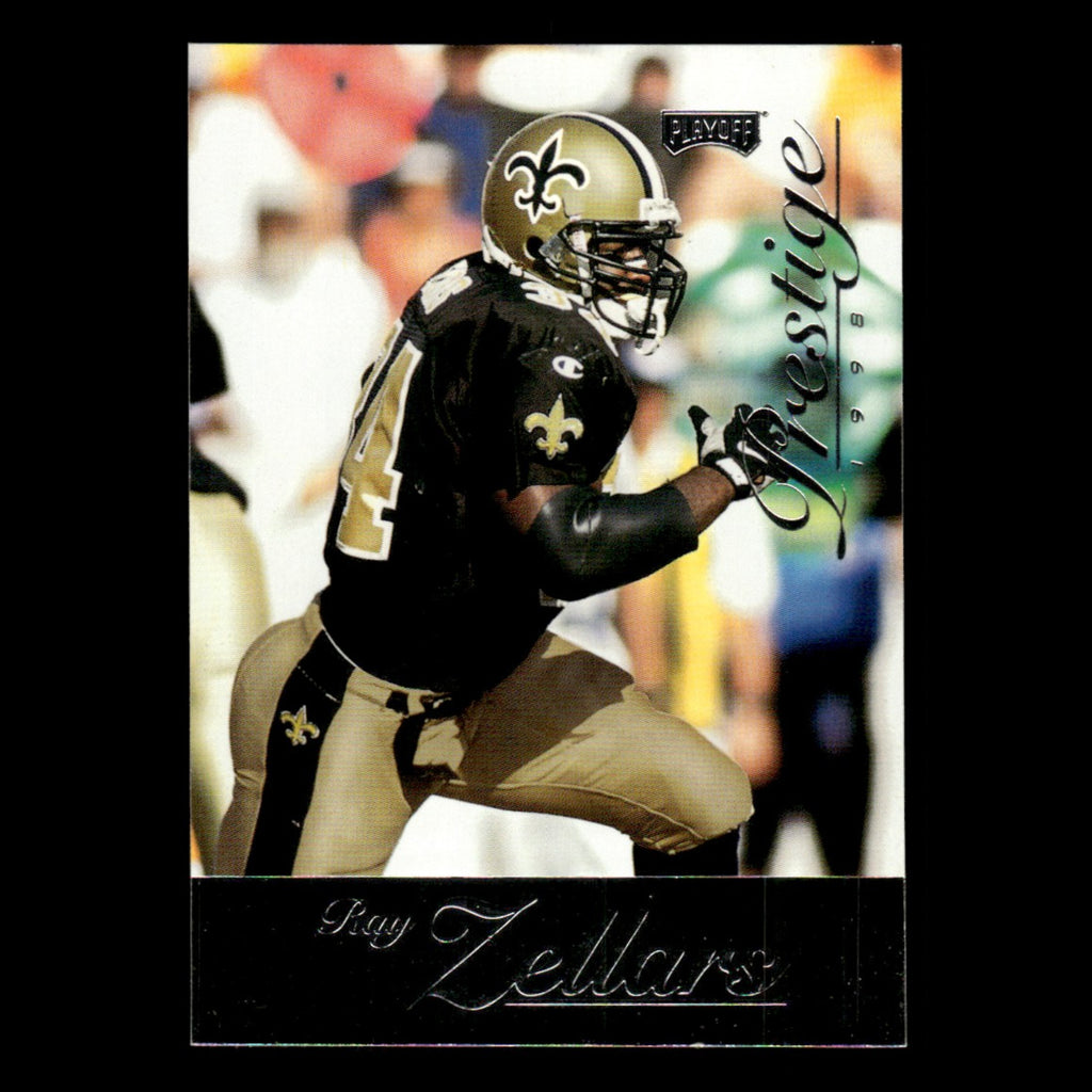 Ray Zellars #138 1998 Playoff Prestige New Orleans Saints Football Card NFL NM