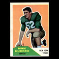 Mike Hudock #23 1960 Fleer New York Titans Football Card NFL NM
