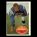 Art Spinney #7 1960 Topps Baltimore Colts Football Card NFL EX