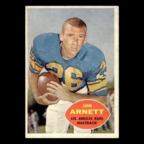 Jon Arnett #64 1960 Topps Los Angeles Rams Football Card NFL EX