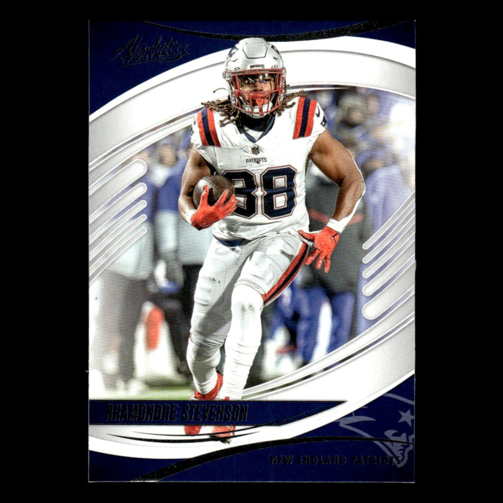 Rhamondre Stevenson #64 2025 Panini Absolute New England Patriots Football Card