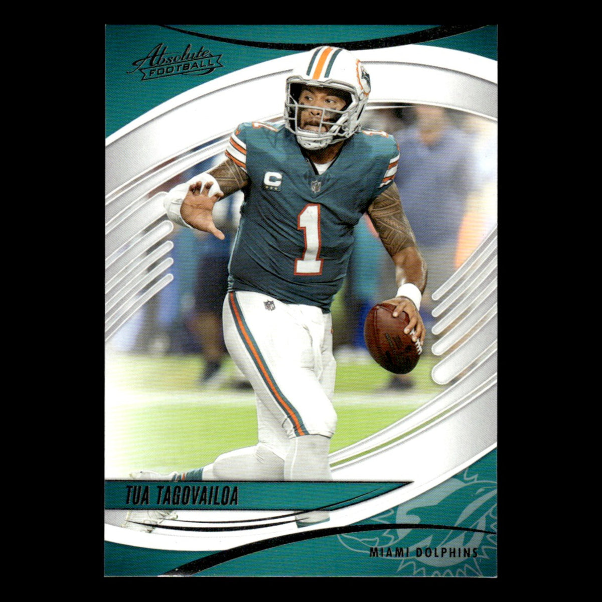 Tua Tagovailoa #41 2025 Panini Absolute Miami Dolphins Football Card NFL NM