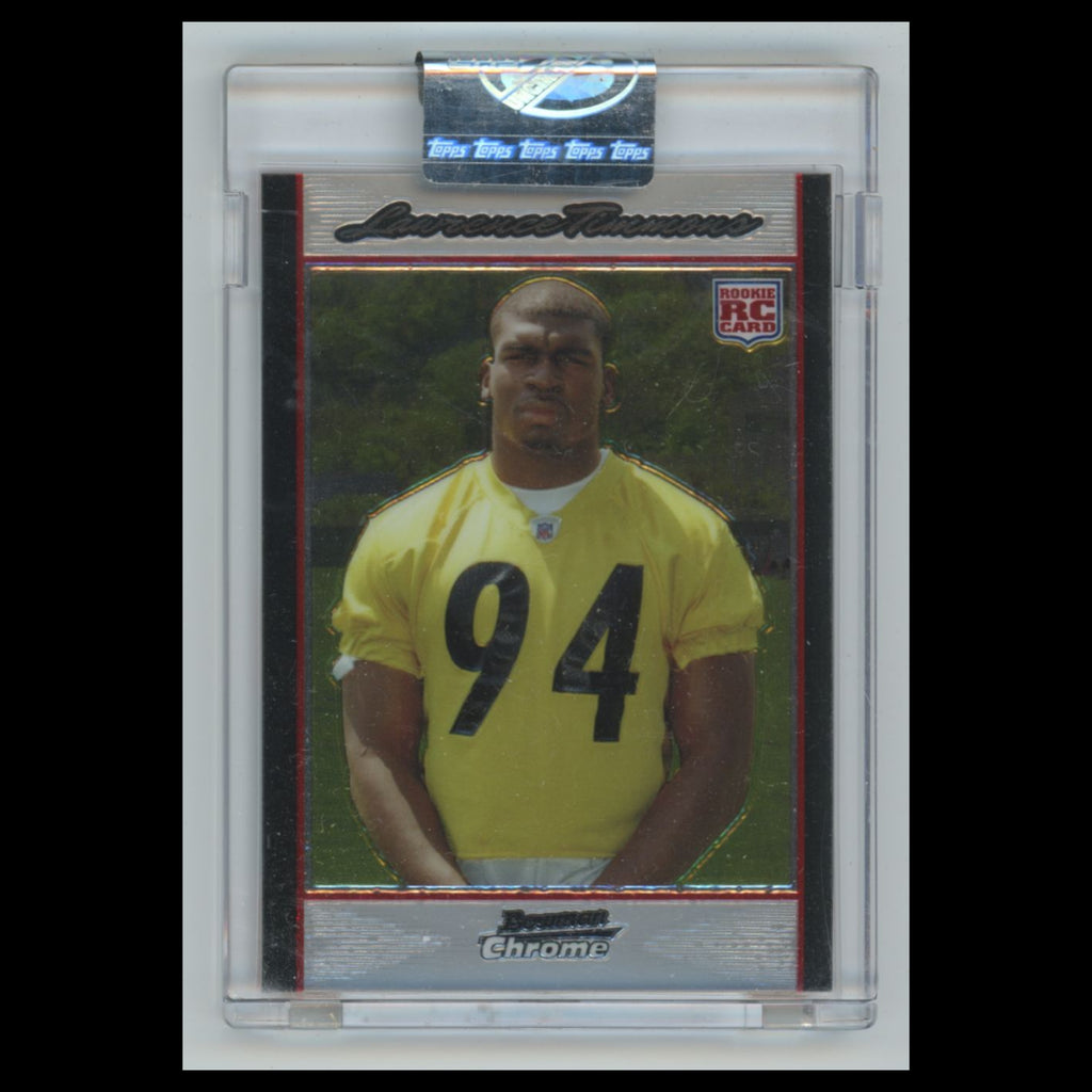 Lawrence  Timmons Rookie /1079 #BC110 2007 Bowman Chrome Uncirculated Steelers
